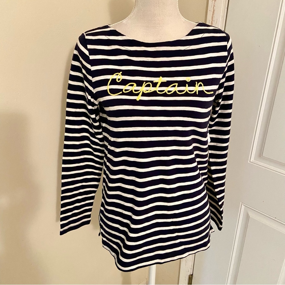 ✨NWT GAP Captain Nautical Striped Long Sleeve Tee